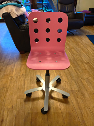 Ikea rosa drehstuhl - ikea,