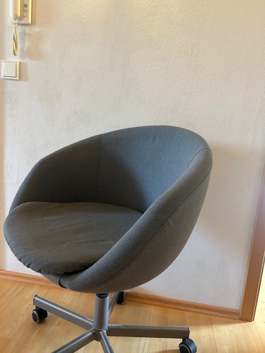 Grauer ikea schreibtischstuhl - ikea,