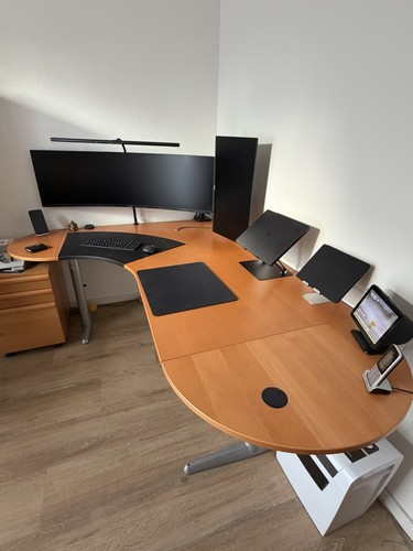 Stylischer eckschreibtisch - stylischer, –