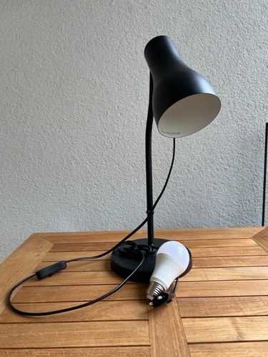 Ikea schreibtischlampe schwarz - schreibtischlampe,