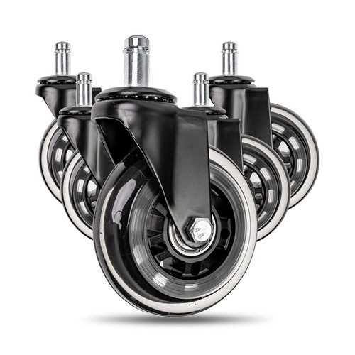 Bürostuhl rollen 76mm - 5x,